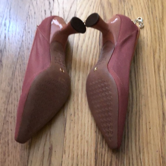 Vicenza (Anthropologie) Mesh Chain Embellished Heels - Picture 4 of 4